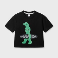 앨빈클로 래빌리언 크롭 반팔티 AST4721 (2 COLOR)