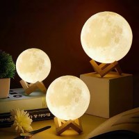 문라이트 우주 달 3D 미니 달조명 무드등 수면등 취침등