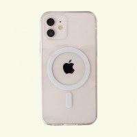 투명 무지 슬림형 맥세이프 케이스 심플