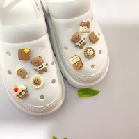 디저트 와앙 좋아 곰돌이 10pcs 신발파츠 세트