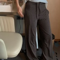 오레오 허리밴딩 스트라이프 트레이닝 츄리닝 롱팬츠
