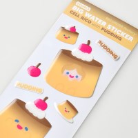 DOUBLE BIG WATER STICKER - PUDDING TIME