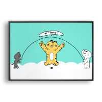 호양 (Art Print) / 일러스트 액자