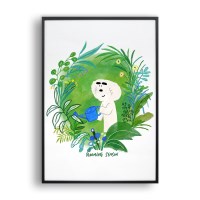 피어나는 계절 (Art Print) / 일러스트 액자