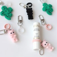 립밤 립스틱 후로킹 립 키링 7종 화장품 틴트 홀더 열쇠 고리 백꾸