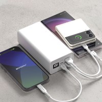 스피디 슬림 핏 보조배터리 30000mAh (CP 0.2M 케이블+8P 젠더 포함)