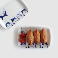 니코트 큐티네코 사각접시 MADE IN JAPAN