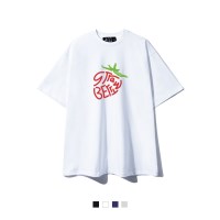STRAWBERRY 오버핏 반팔 티셔츠 (GOS2-4SP135)
