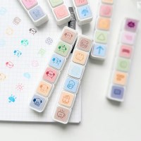 Push-button 푸쉬버튼 스탬프 (디자인 선택)