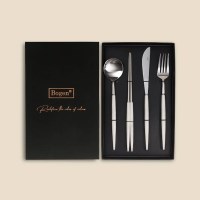 보겐 에펠 핑크로즈(화이트) 커트러리 4P 선물세트 1인