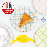 마시멜로우 통통 디저트 플레이트 브런치 접시 (4color)