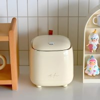 1+1 터치형 책상 화장대 미니멀 휴지통 3type