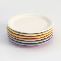 마카롱 원형 플레이트 (6 colors)