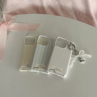 pastel stripe 디자인 [카드수납 폰케이스]