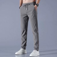 남자 쿨링 여름 바지 아이스 밴딩 쿨 트레이닝 팬츠