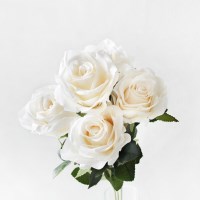 크리미 장미 조화