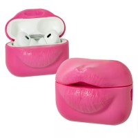 리포스 핑크 립스 실리콘 에어팟 케이스