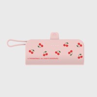 mini cherry pattern [도킹형 보조배터리]