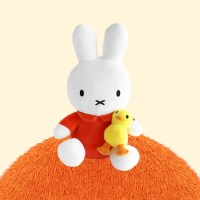오리 안은 미피 인형_오렌지
