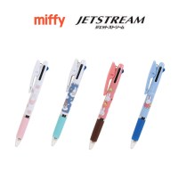 미츠비시 유니 미피 miffy제트스트림 3색볼펜 4종택1