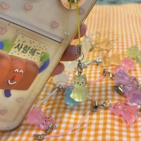 [수바코] 미니 고양이 테루테루 키링 6종