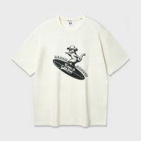 앨빈클로 CAT SURFER 오버핏 반팔티 AST4748 (3 COLOR)