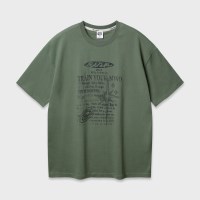 앨빈클로 YOUR MIND 오버핏 반팔티 AST4741 (4 COLOR)