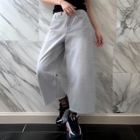 여자 벌룬핏 워싱 와이드핏 힙한 청바지