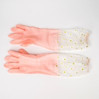 기모 설거지 긴 고무장갑