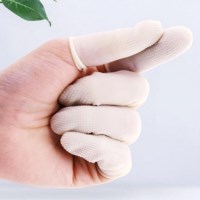 손가락장갑 공장 작업용 손가락 골무 장갑 L 10P