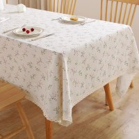 사각 식탁보(140x160cm) (꽃가지) 테이블보