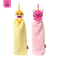 핑크퐁 고리수건 유아 타올 미니수건 핸드타월 어린이집