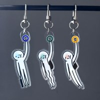 칼퇴 기원 퇴근 부적 직장인 키링 3종 지하철 웃긴 승진 퇴사 선물