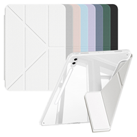 갤럭시탭S10+ S9+ S9 FE+ 투명 세로거치 케이스 CY-22