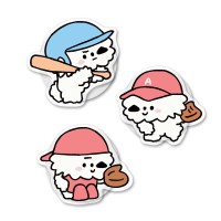 행복 야구 맥세이프톡 커플 스마트톡 휴대폰 그립 거치대