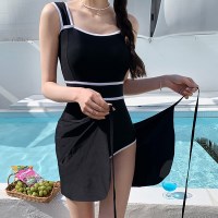 [랩스커트증정] 소라 라인 원피스 수영복 (25SW003)