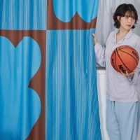 Quarterblue 포인트 커튼 2size