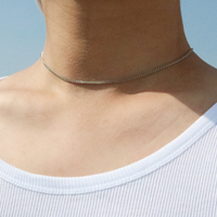 남자 목걸이 체인 써지컬 스틸 Sf40 Necklace