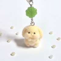 럭키버니 네잎클로버 키링