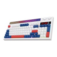 AMK94 3모드 LED 디스플레이 유무선 키보드