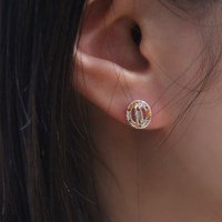 늘, 바느질 귀걸이 / Always, Sewing Earring