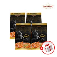 레오나르도 순수생육 연어 1.5kg 4팩 + 샘플 50g