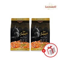 레오나르도 순수생육 연어 1.5kg 2팩 + 샘플 50g