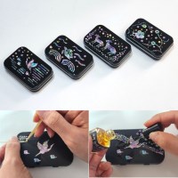 자개 틴케이스 꾸미기 만들기 DIY 체험키트 나전칠기 전통 공예