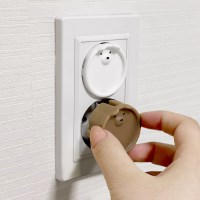 실리콘 콘센트 멀티탭 안전커버 가리개 2P+2P (총4P)