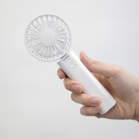 하이온 휴대용 미니 선풍기 무선 듀얼 팬 접이식 손선풍기 H51