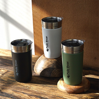 폴베어 히말라야 슬라이드캡 이중진공 304스텐 텀블러