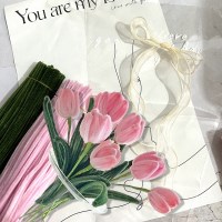 꽃다발 만들기 키트 diy 튤립 꽃 만들기 DD-13112