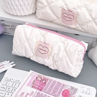 아인스토어 밀크 폼 러브 대용량 필통 파우치 펜슬케이스 화장품 보