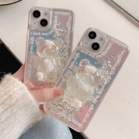 [당일출고] 홀로그램 스팽글 곰돌이 그립톡 케이스